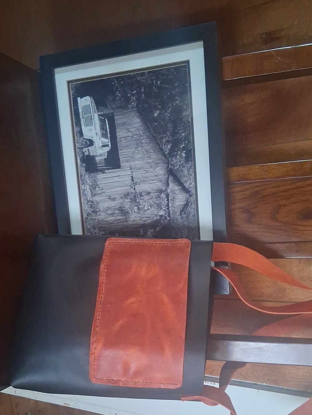 Handmade Full Grain Leather Shoulder Bag Purse